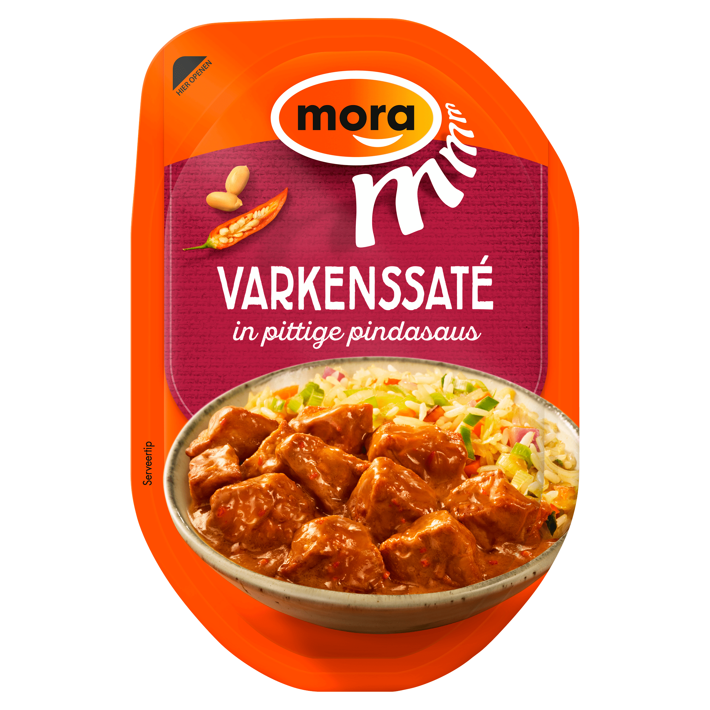 Mora Varkenssaté pittige pindasaus