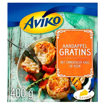 Aviko Aardappel gratins met emmentaler & room