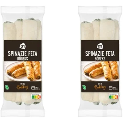 AH Diepvries spinazie feta boreks 2-pack