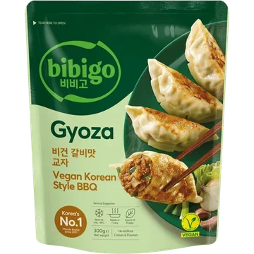 Bibigo Gyoza vegan korean style BBQ