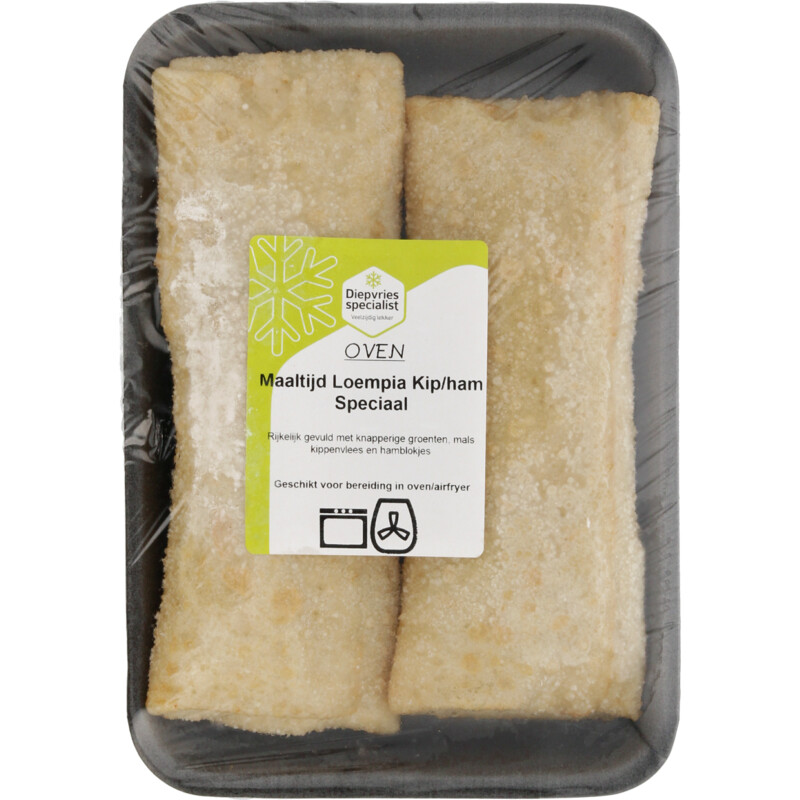 Diepvries Specialist Maaltijd loempia kip ham speciaal