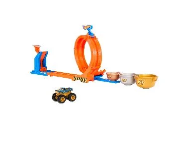 Hot Wheels Monster Trucks Loop and Flip Trophy Challenge