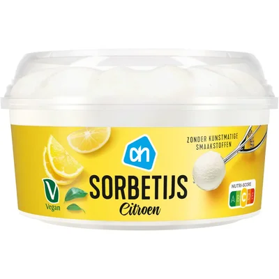 AH Sorbetijs citroen