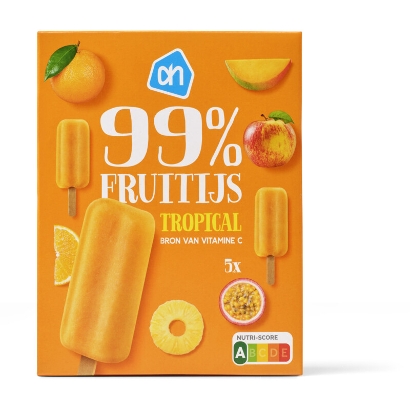 AH 99% fruitijs tropical