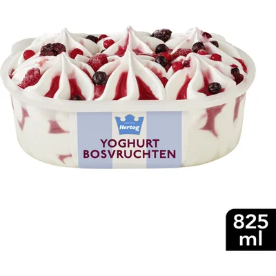 Hertog Ijssalon yoghurt bosvruchten