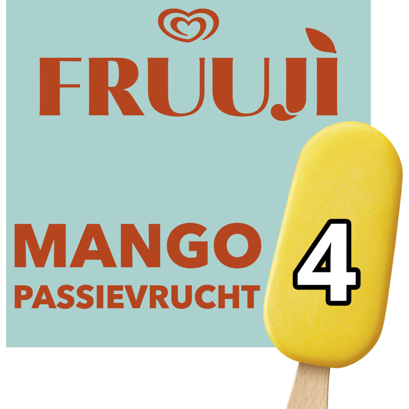 Ola Fruuji sorbetijs mango passievrucht