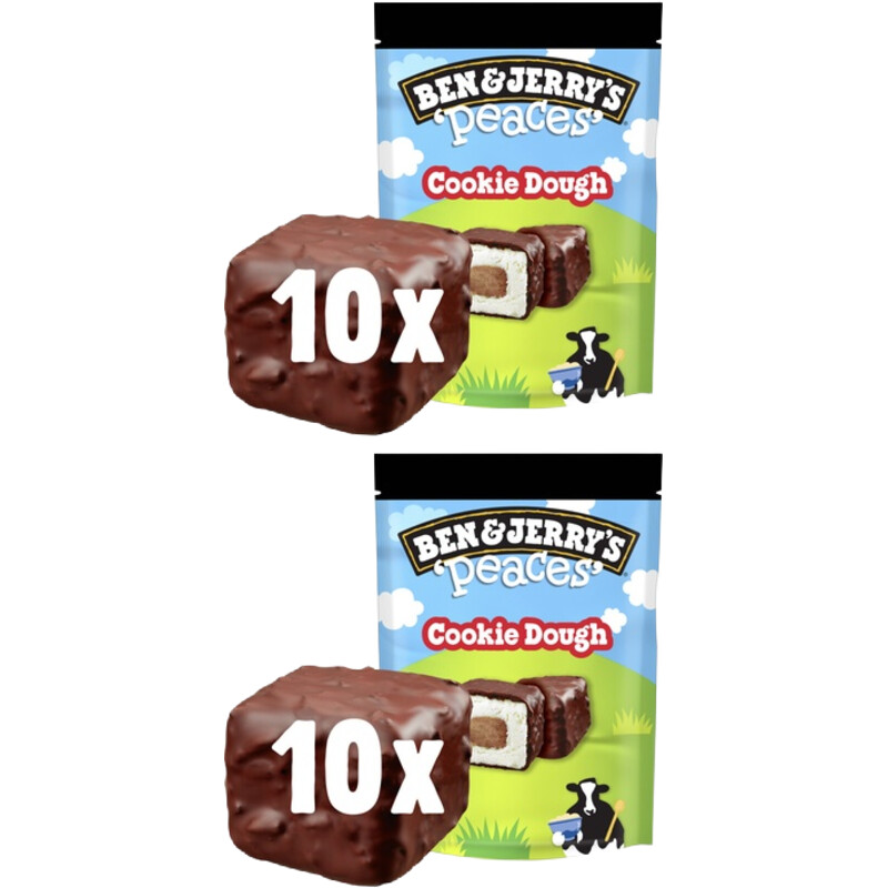 Ben & Jerry's Peaces Salted Caramel Brownie 2-pack