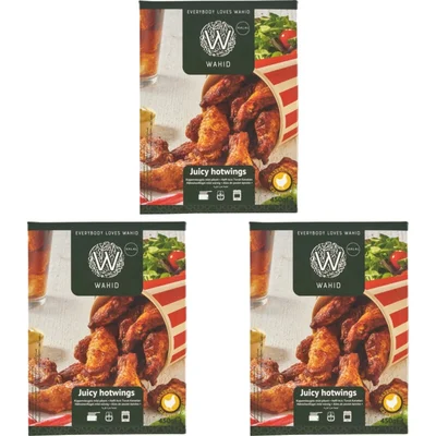 Wahid Juicy hotwings 3-pack