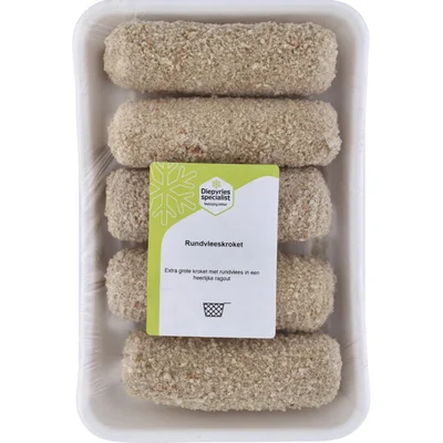 Diepvries Specialist Rundvleeskroketten