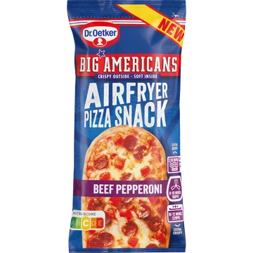 Dr. Oetker Big Americans airfryer snack pepperoni
