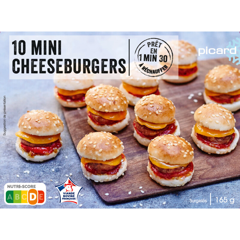 Picard Mini cheeseburgers
