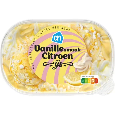 AH Vanille smaak citroen ijs