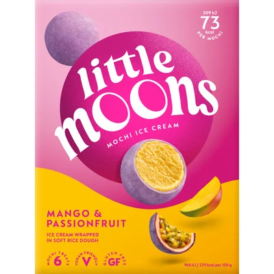 Little Moons Mochi ijs passie mango
