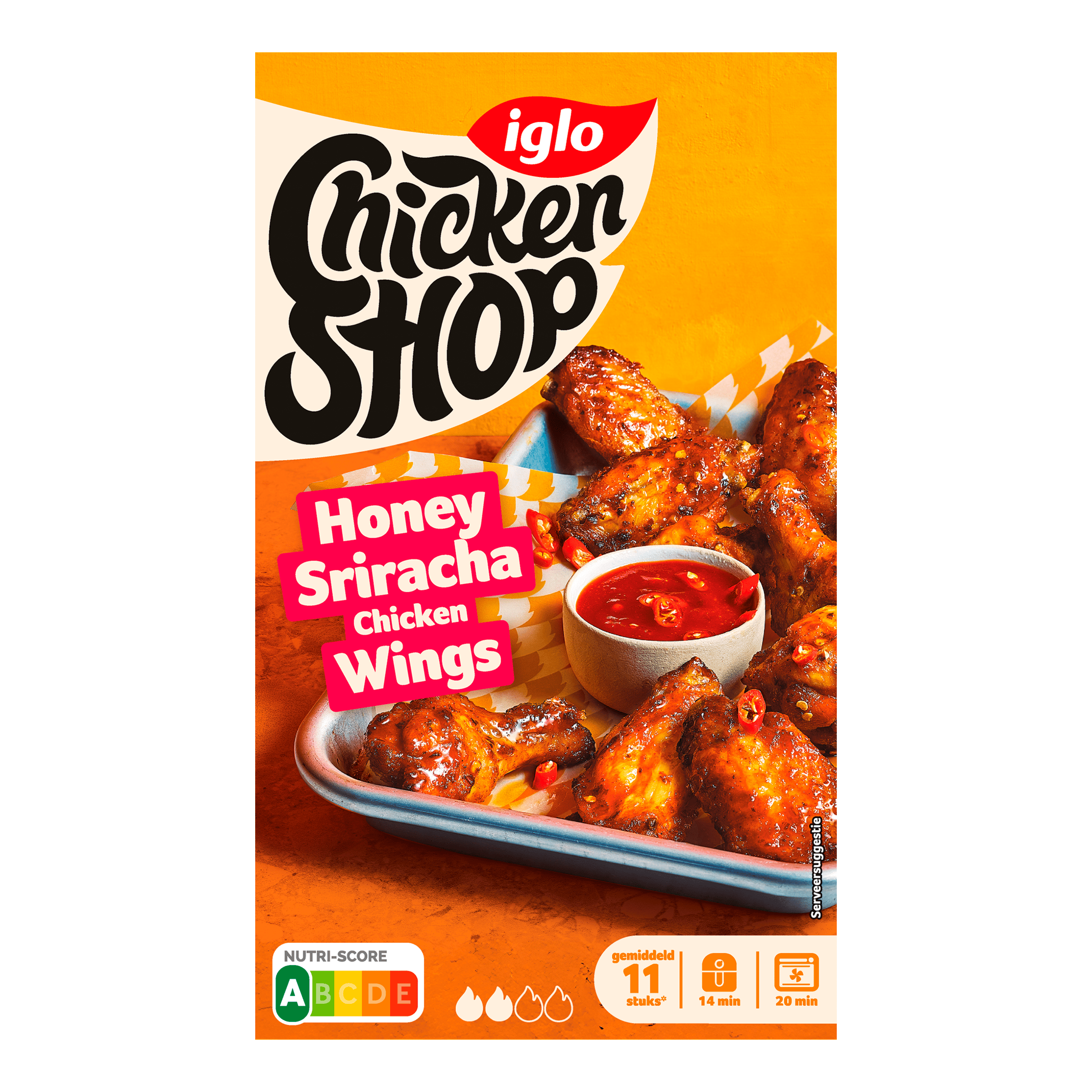 Iglo Chicken shop honey sriracha wings