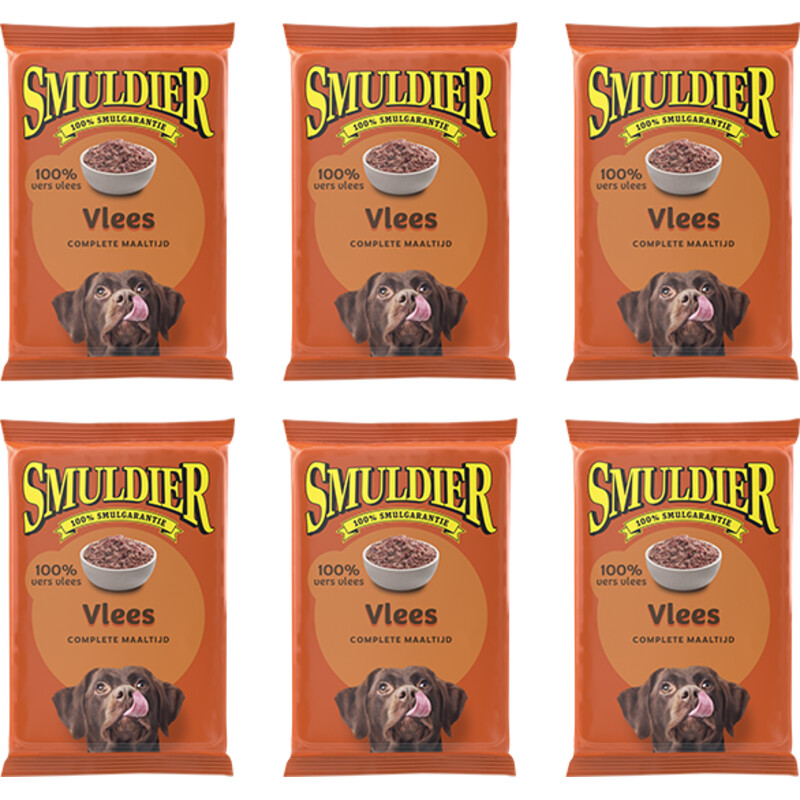 Smuldier Vlees compleet 6-pack
