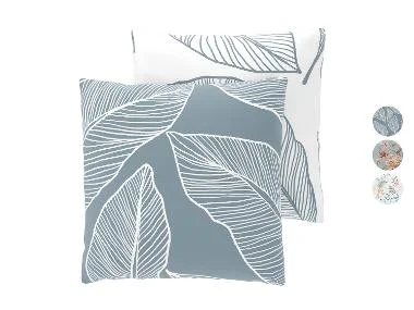 LIVARNO® Set van 2 satijnen kussenslopen 50 x 60 cm