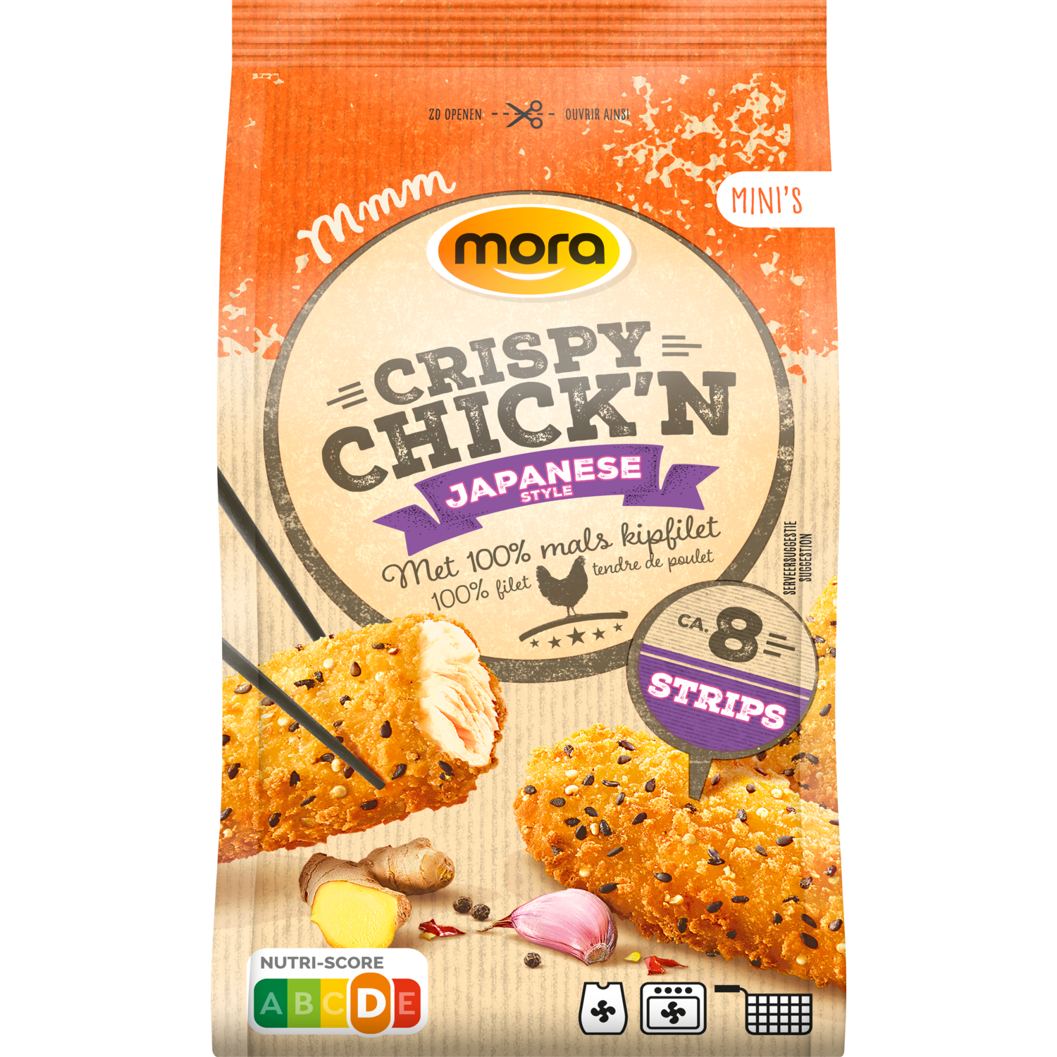 Mora Crispy chick'n Japanese style