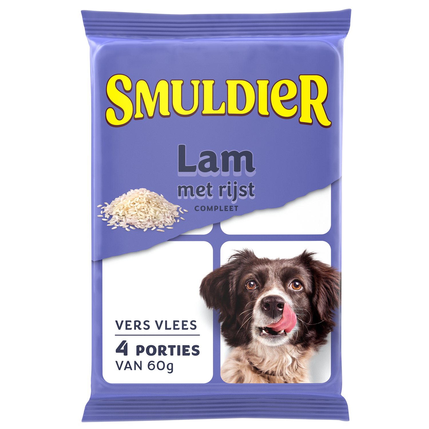 Smuldier Lam met rijst