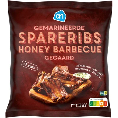 AH Voorgegaarde spareribs