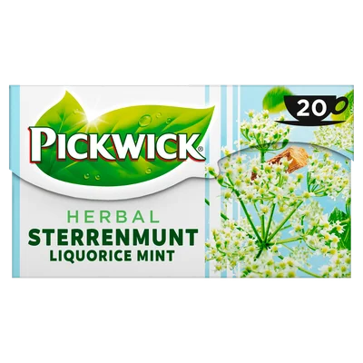 Pickwick Herbal sterrenmunt 4-pack