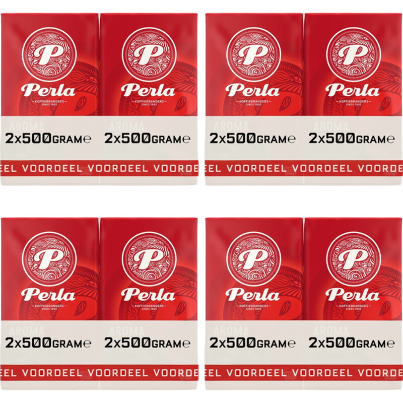 Perla Huisblends Aroma snelfiltermaling 4-pack