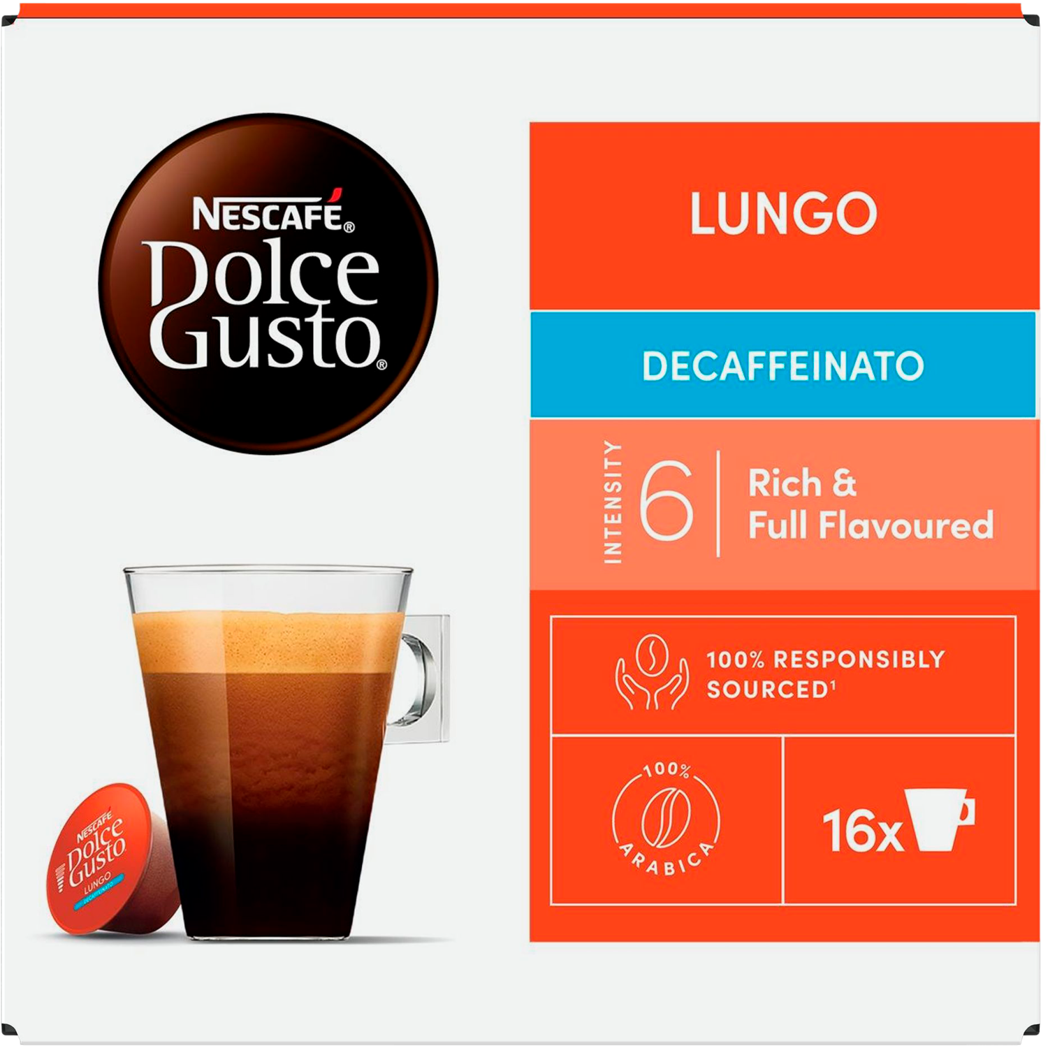 Nescafé Dolce Gusto Lungo capsules