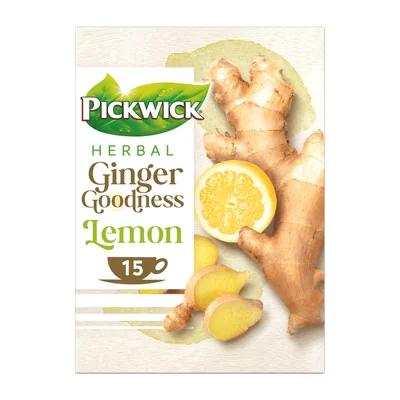 Pickwick Ginger goodness lemon kruidenthee
