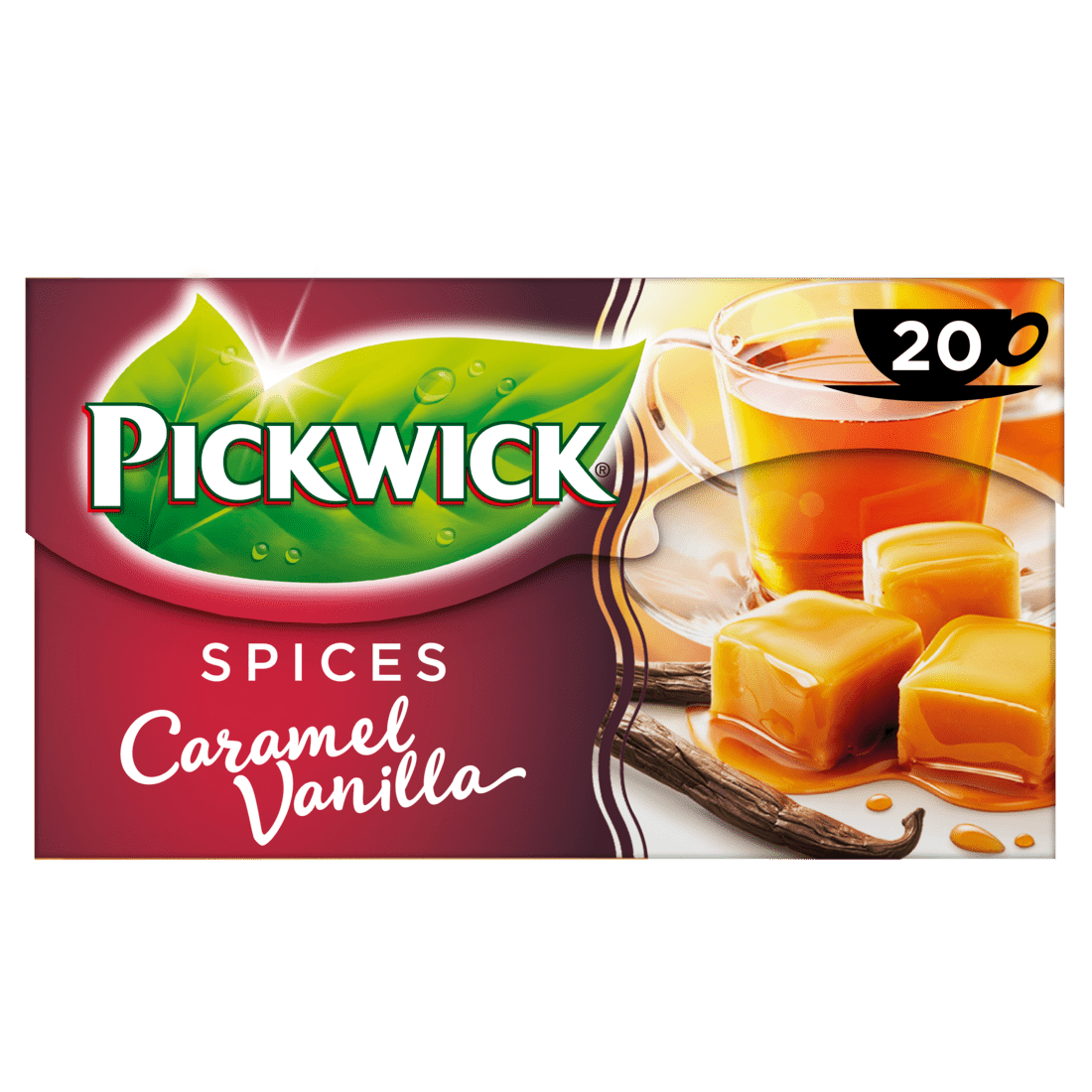 Pickwick Spices caramelised vanilla zwarte thee