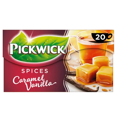 Pickwick Spices caramelised vanilla zwarte thee