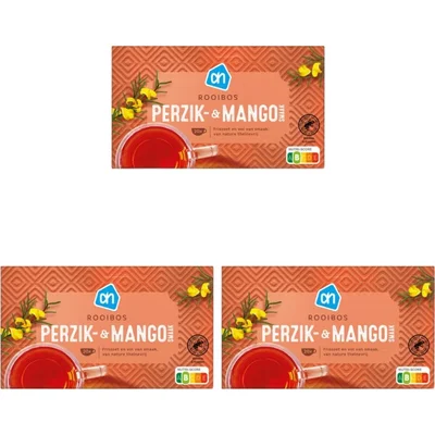 AH Rooibos mango perzik smaak 3-pack