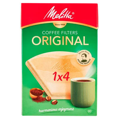 Melitta Original koffiefilters 1x4 bruin