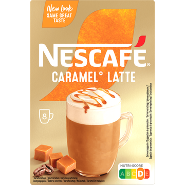 Nescafé Caramel latte oploskoffie